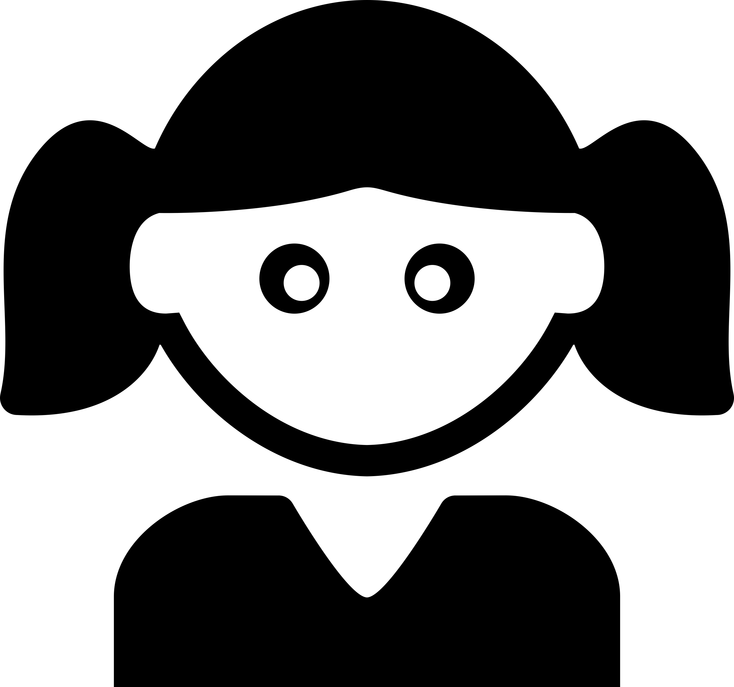 Female Child With Two Ponytails Sketch Style Svg Vector Free Vectors